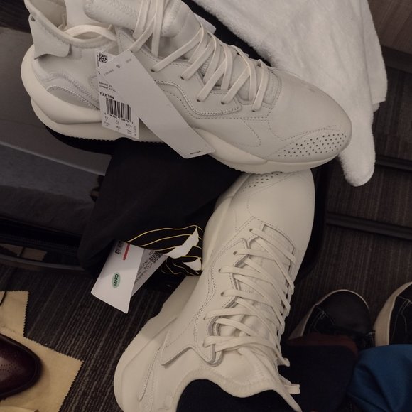 Yohji Yamamoto Y-3 White Sneakers 12.5 - Picture 14 of 16